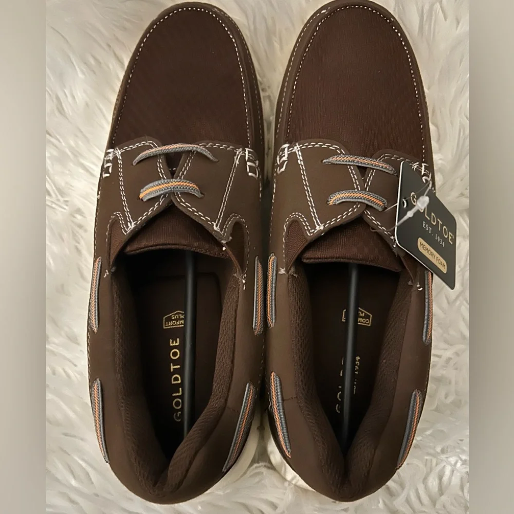 GOLD TOE Memory Foam Men’s Loafer- Size 8.5 3E (New)
